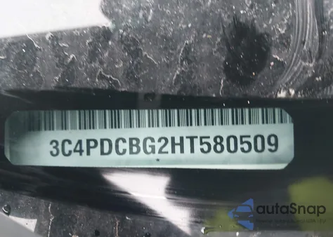 2017 Dodge Journey Sxt из США, поврежденный, VIN 3C4PDCBG2HT580509